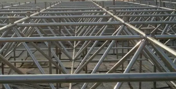 龙井加油站网架加工